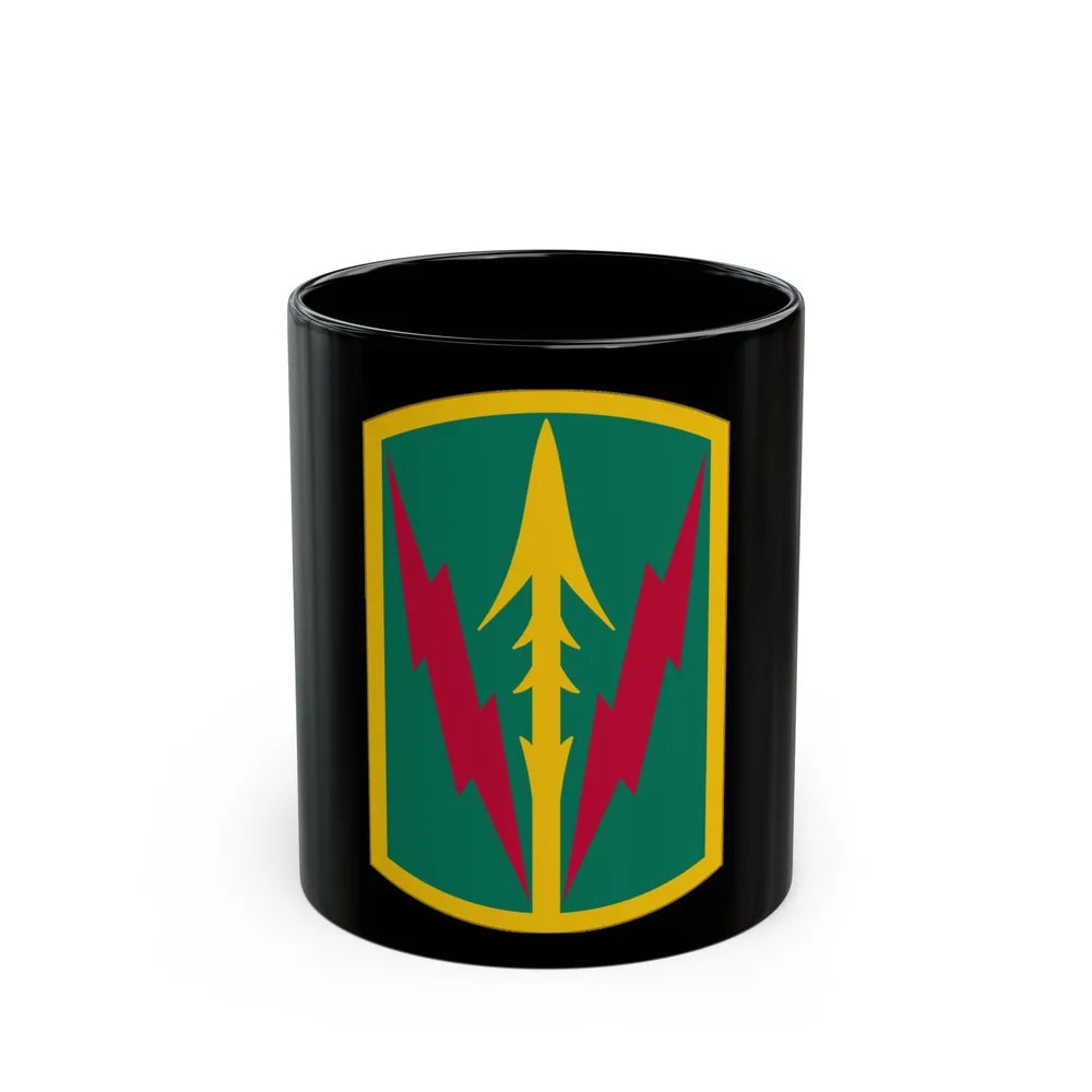 Military Police Brigade Hawaii (U.S. Army) Black Coffee Mug-11oz-Go Mug Yourself