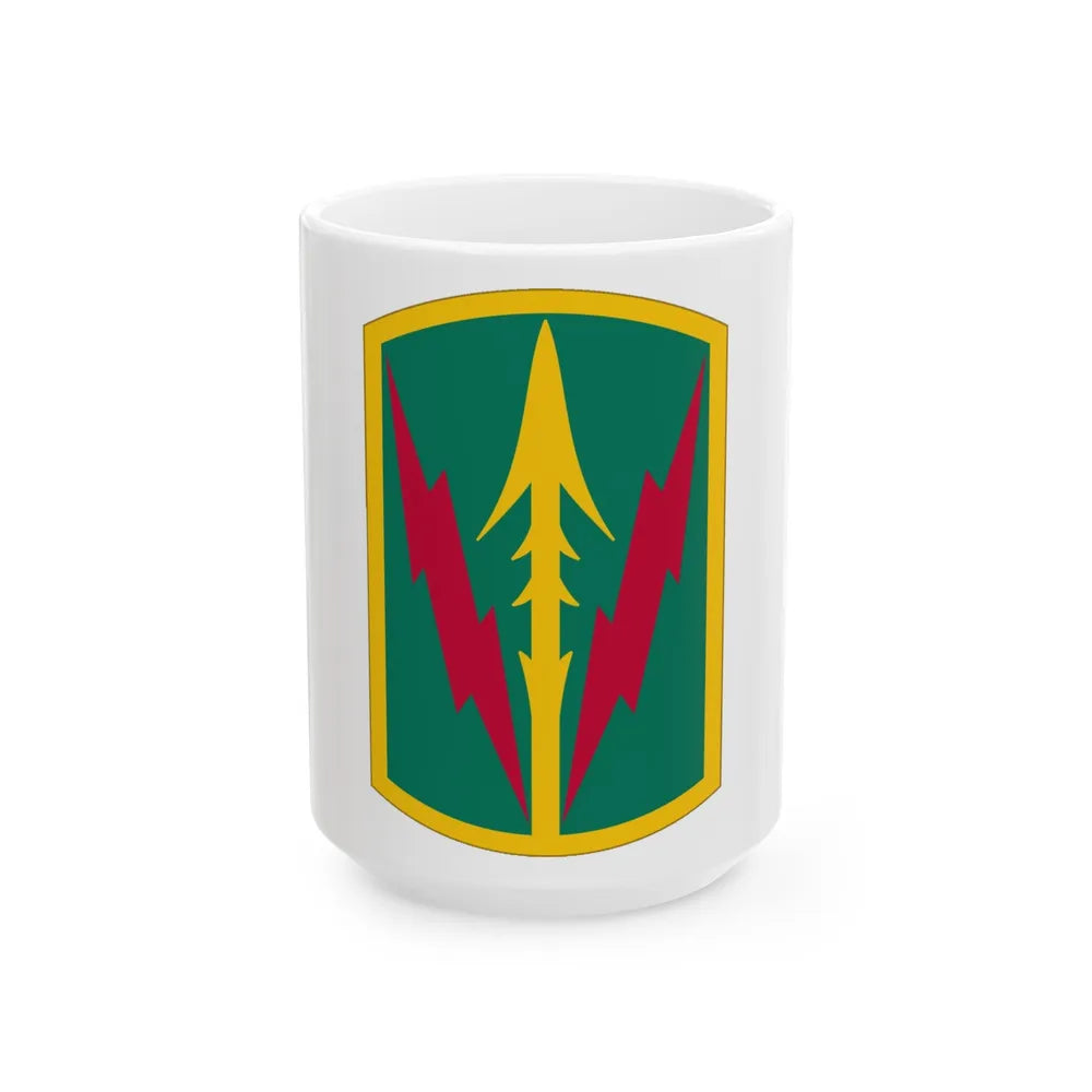 Military Police Brigade Hawaii (U.S. Army) White Coffee Mug-15oz-Go Mug Yourself