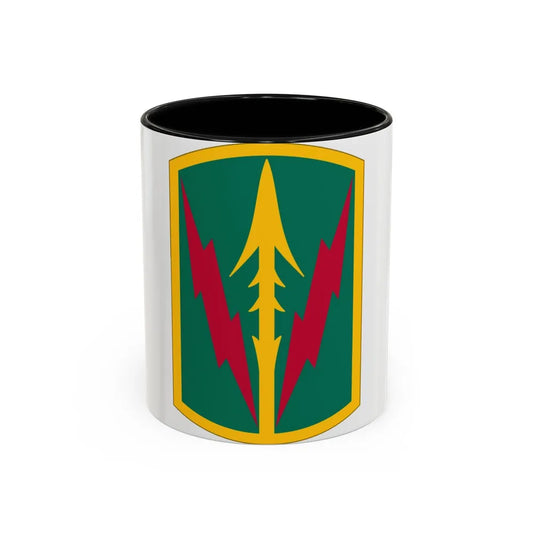 Military Police Brigade Hawaii (U.S. Army) Accent Coffee Mug 11oz Black - Go Mug Yourself