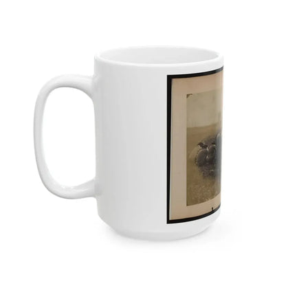 Military Railroad Operations In Northern Virginia  African American Laborers Twisting Rail (U.S. Civil War) White Coffee Mug - Go Mug Yourself