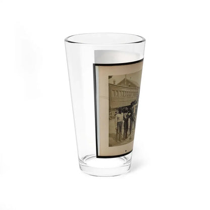 Military Railroad Operations In Northern Virginia  Men Using Levers For Loosening Rails(2) (U.S. Civil War) Pint Glass 16oz - Go Mug Yourself