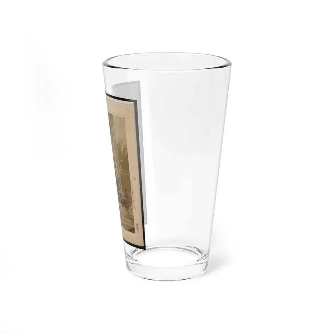 Military Railroad Operations In Northern Virginia  Men Working On Bridge (U.S. Civil War) Pint Glass 16oz - Go Mug Yourself