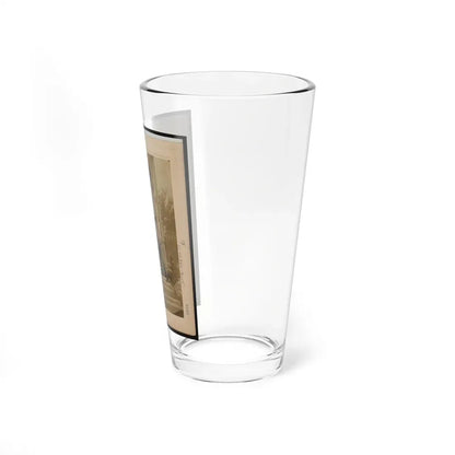 Military Railroad Operations In Northern Virginia  Men Working On Bridge (U.S. Civil War) Pint Glass 16oz - Go Mug Yourself