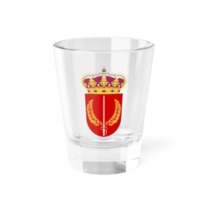 Militärhögskolan Halmstad vapen (Sweden) (Coat of Arms) Shot Glass 1.5oz 1.5oz - Go Mug Yourself