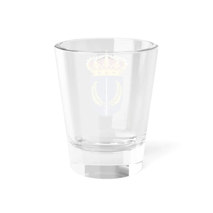 Militärhögskolan Karlberg vapen 2 (Sweden) (Coat of Arms) Shot Glass 1.5oz - Go Mug Yourself