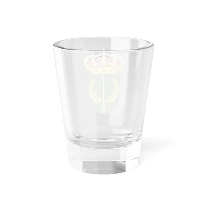 Militärhögskolan Östersund vapen (Sweden) (Coat of Arms) Shot Glass 1.5oz - Go Mug Yourself