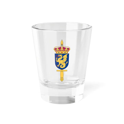 Militärregion Syd vapen (Sweden) (Coat of Arms) Shot Glass 1.5oz 1.5oz - Go Mug Yourself