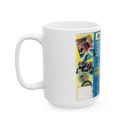 Milk Cap Mania Volume 1 (VHS COVER) - White Coffee Mug-Go Mug Yourself