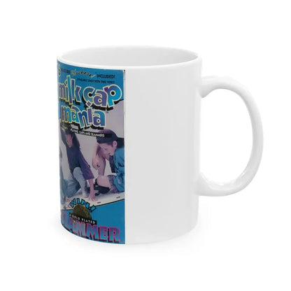 Milk Cap Mania Volume 1 (VHS COVER) - White Coffee Mug - Go Mug Yourself