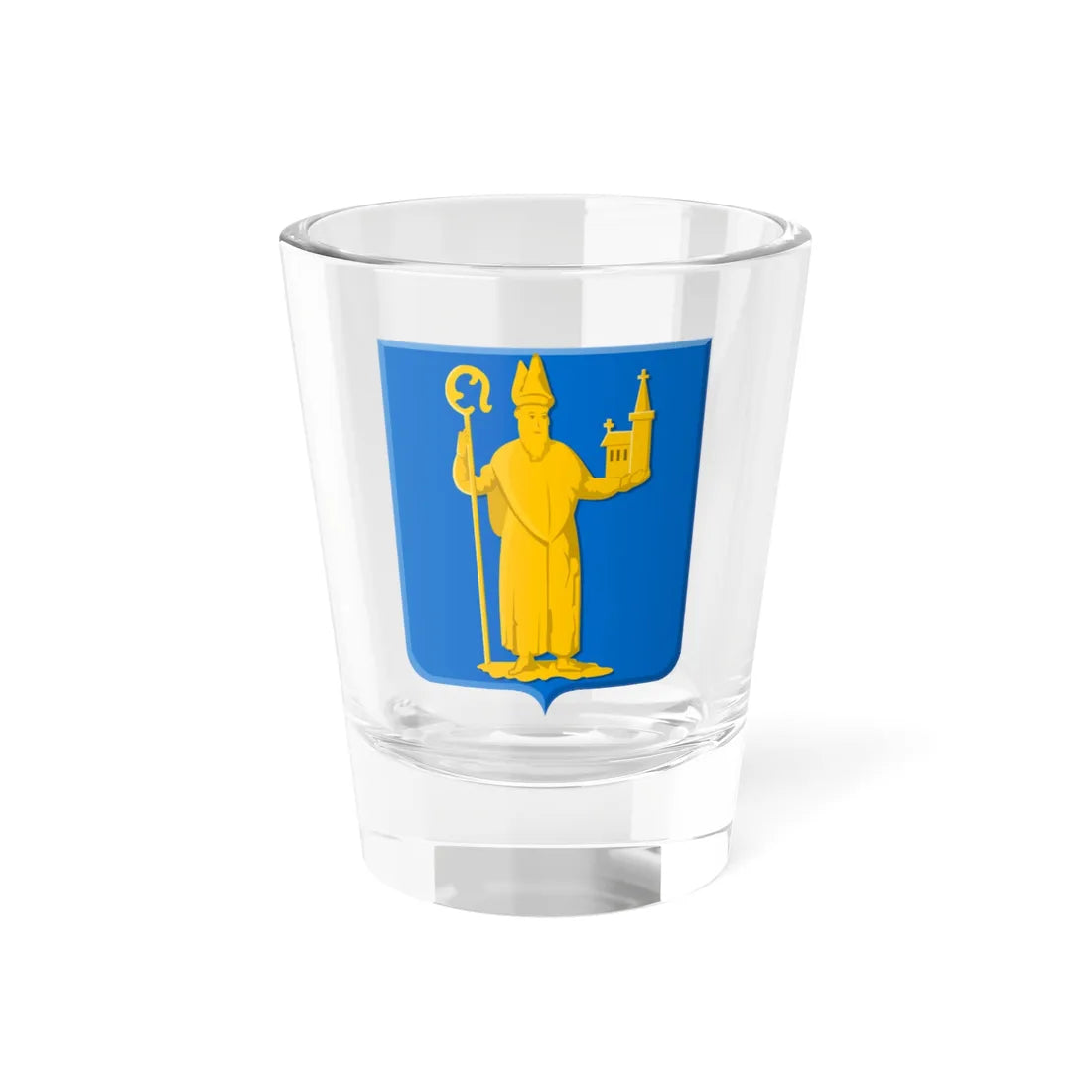 Mill en Sint Hubert gemeentewapen (Netherlands) (Coat of Arms) Shot Glass 1.5oz 1.5oz - Go Mug Yourself
