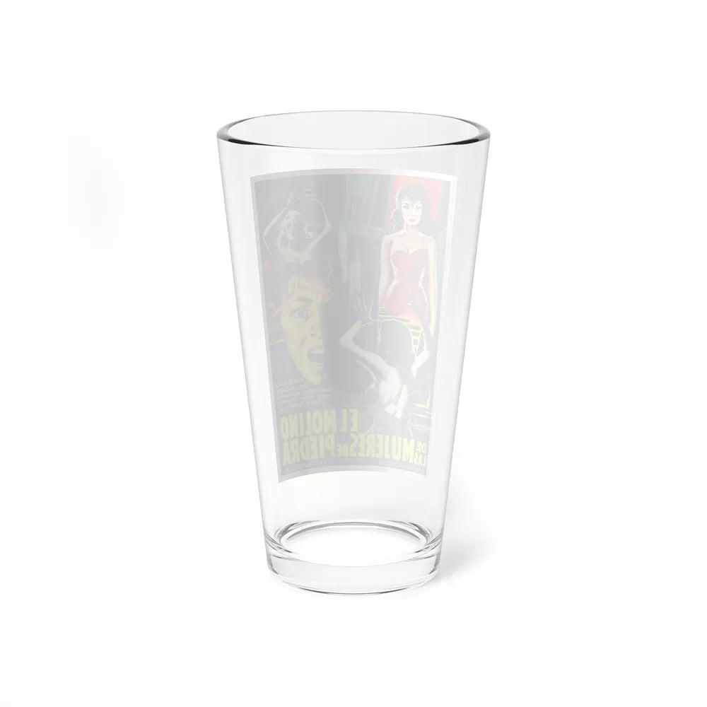 MILL OF THE STONE WOMEN (2) 1960 Movie Poster - Pint Glass 16oz-Go Mug Yourself