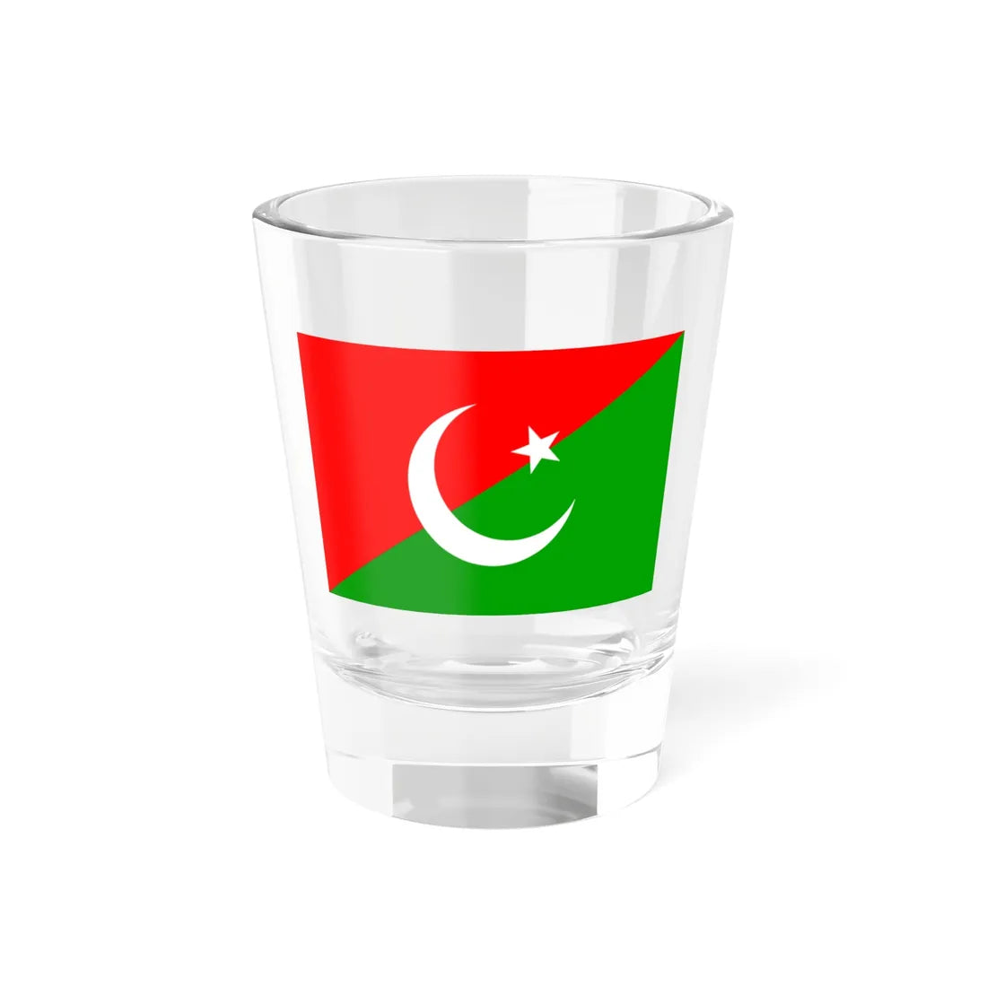 Millat Party Pakistan Flag (Pakistan) Shot Glass 1.5oz 1.5oz - Go Mug Yourself