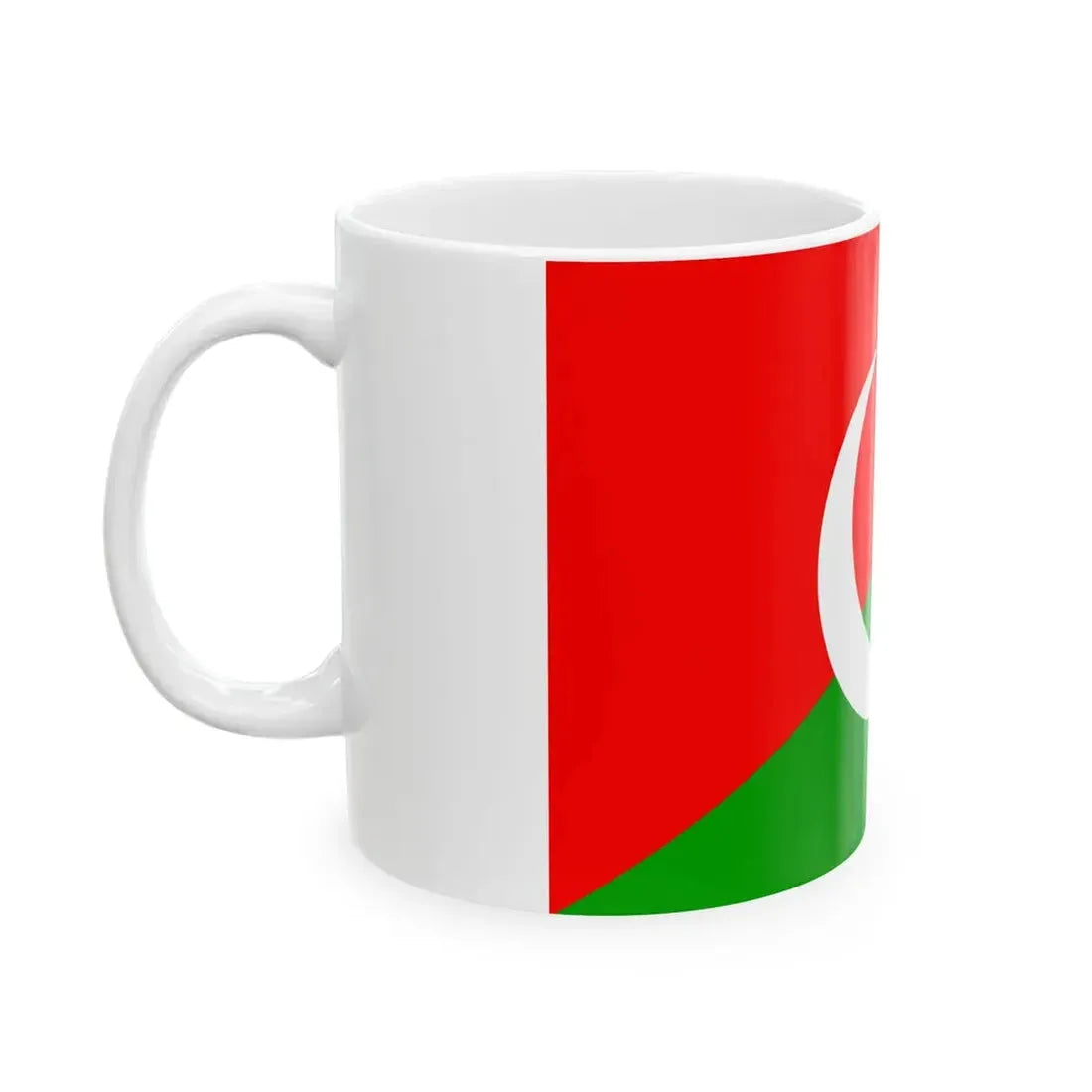 Millat Party Pakistan Flag (Pakistan) White Coffee Mug - Go Mug Yourself