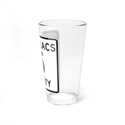 Mille Lacs County 5 MN (Minnesota) (Road Sign) Pint Glass 16oz - Go Mug Yourself