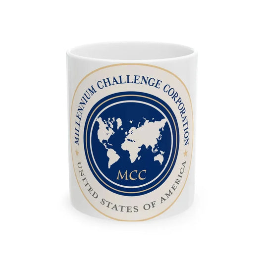 Millennium Challenge Corporation - White Coffee Mug 11oz - Go Mug Yourself