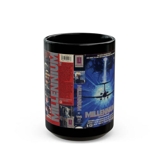 MILLENNIUM (VHS COVER) - Black Coffee Mug-15oz-Go Mug Yourself