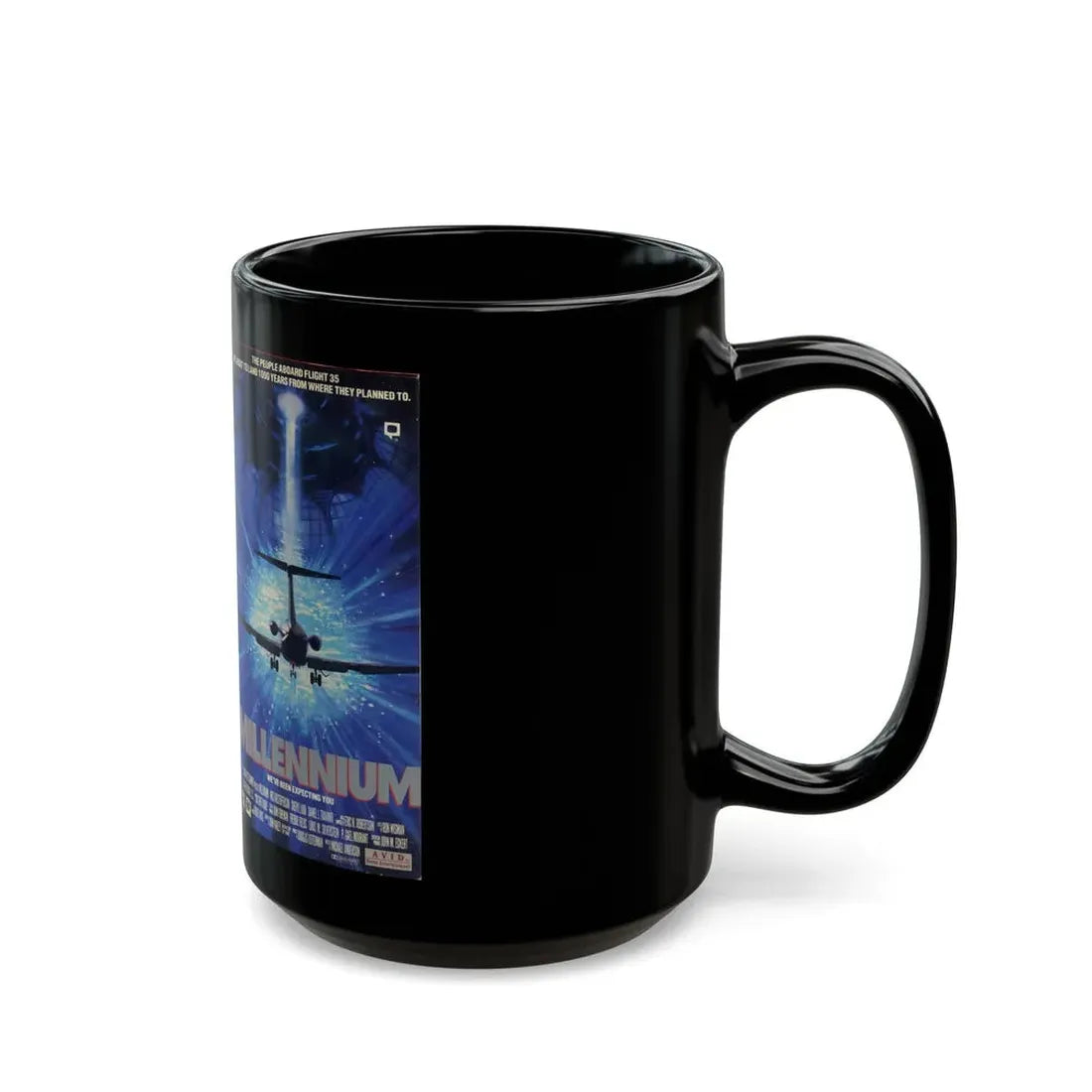 MILLENNIUM (VHS COVER) - Black Coffee Mug - Go Mug Yourself