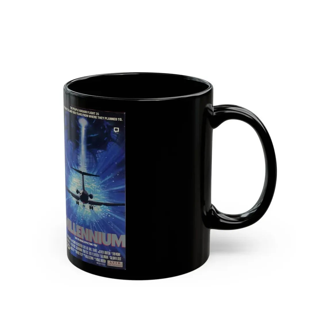 MILLENNIUM (VHS COVER) - Black Coffee Mug - Go Mug Yourself