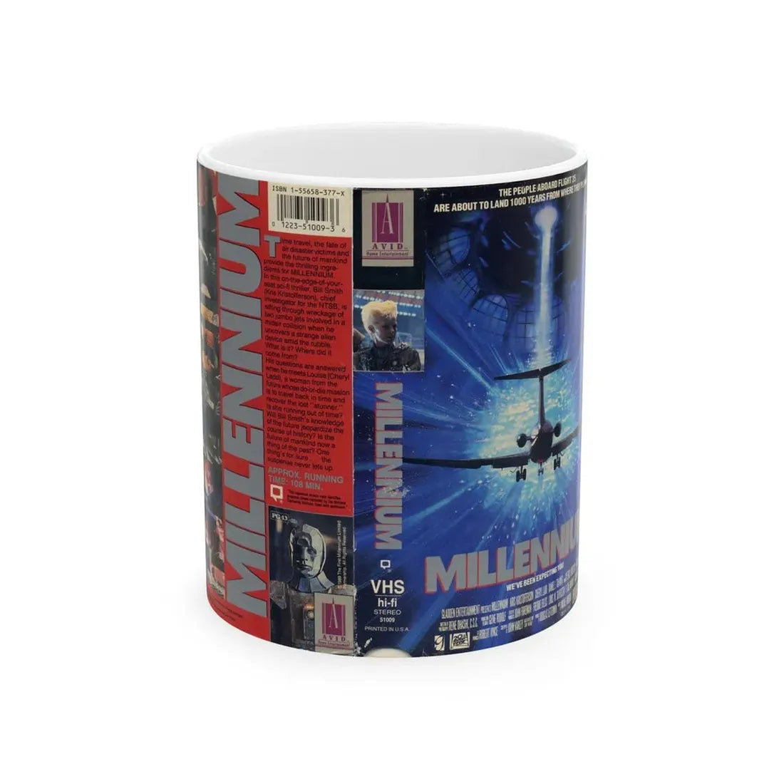 MILLENNIUM (VHS COVER) - White Coffee Mug 11oz - Go Mug Yourself