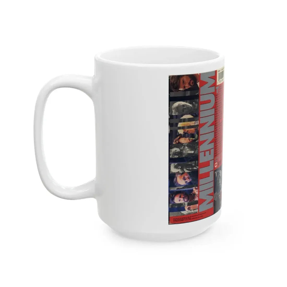 MILLENNIUM (VHS COVER) - White Coffee Mug - Go Mug Yourself