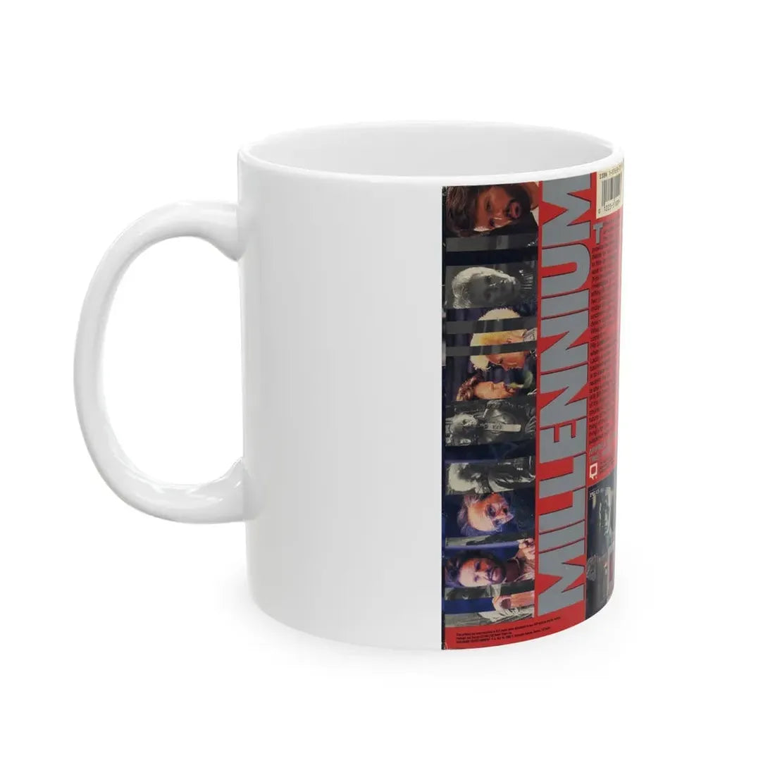 MILLENNIUM (VHS COVER) - White Coffee Mug - Go Mug Yourself