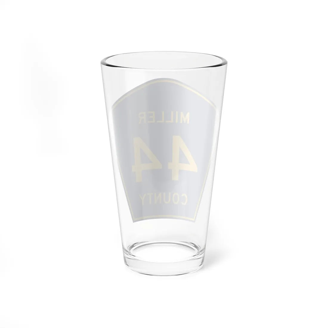 Miller County Route 44 AR (Arkansas) (Road Sign) Pint Glass 16oz - Go Mug Yourself