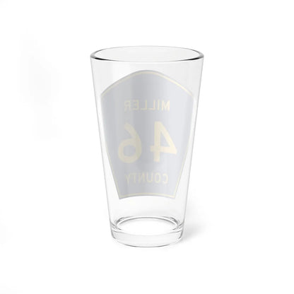 Miller County Route 46 AR (Arkansas) (Road Sign) Pint Glass 16oz - Go Mug Yourself