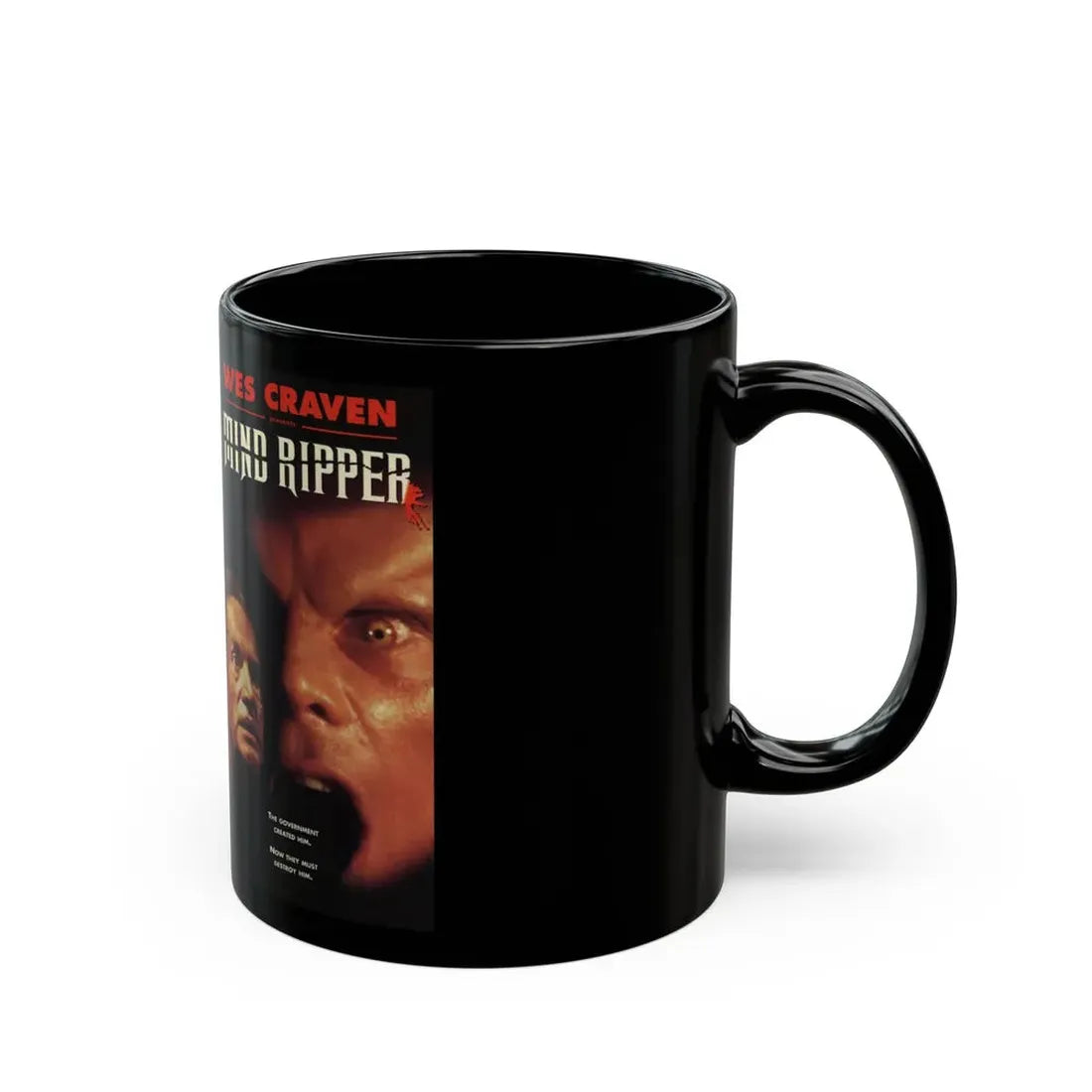 MIND RIPPER (VHS COVER) - Black Coffee Mug - Go Mug Yourself