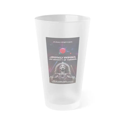 MIND WARP (GALAXY OF TERROR) 1981 Movie Poster - Frosted Pint Glass 16oz - Go Mug Yourself