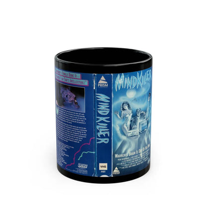 MINDKILLER (VHS COVER) - Black Coffee Mug-11oz-Go Mug Yourself