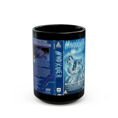 MINDKILLER (VHS COVER) - Black Coffee Mug 15oz - Go Mug Yourself