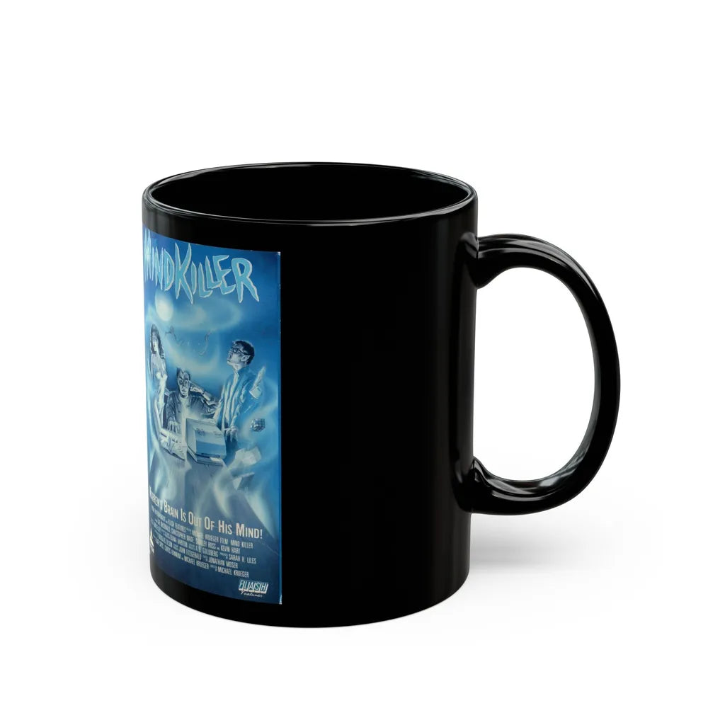 MINDKILLER (VHS COVER) - Black Coffee Mug-Go Mug Yourself