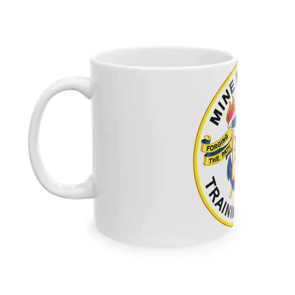 Mine Warfare Training Center (U.S. Navy) White Coffee Mug-Go Mug Yourself