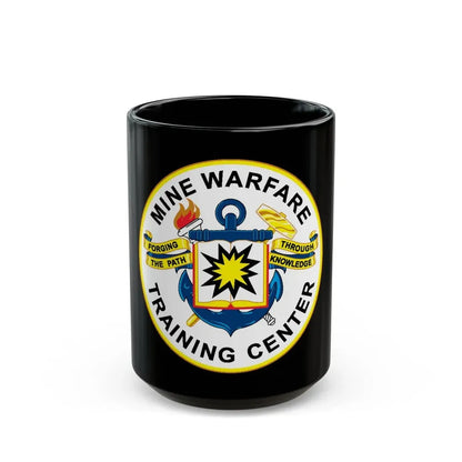 Mine Warfare Training Center (U.S. Navy) Black Coffee Mug 15oz - Go Mug Yourself
