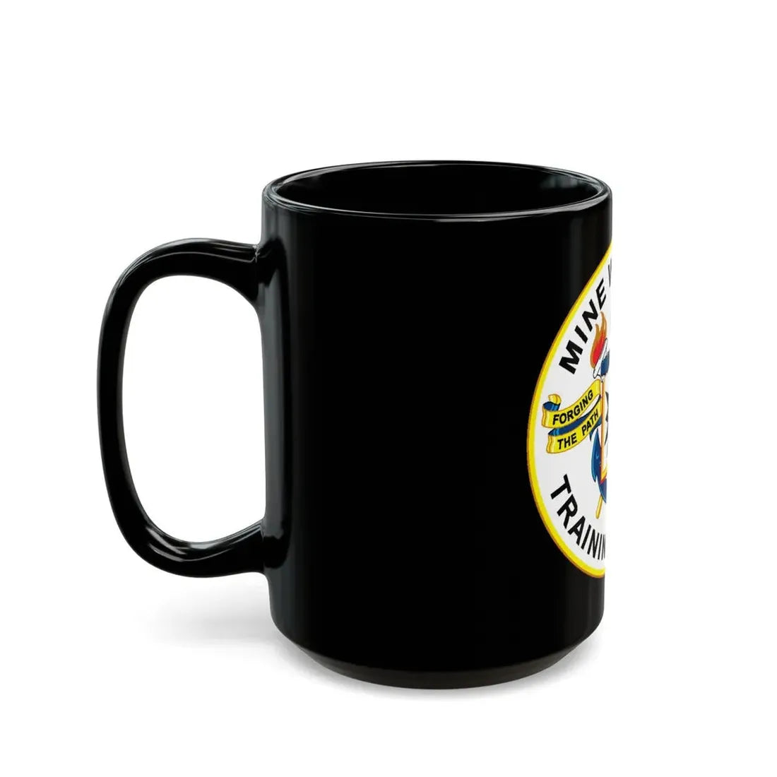 Mine Warfare Training Center (U.S. Navy) Black Coffee Mug - Go Mug Yourself