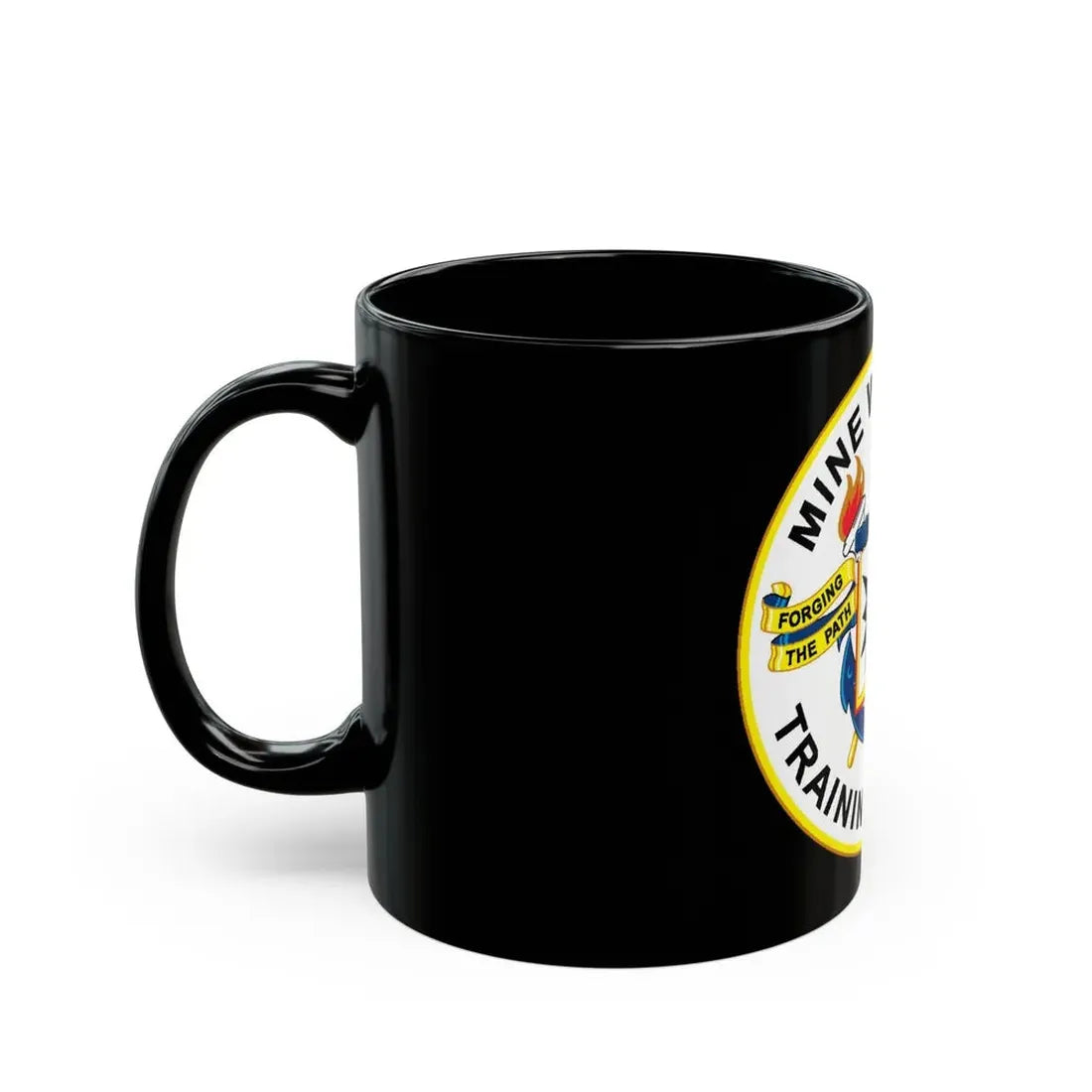 Mine Warfare Training Center (U.S. Navy) Black Coffee Mug - Go Mug Yourself