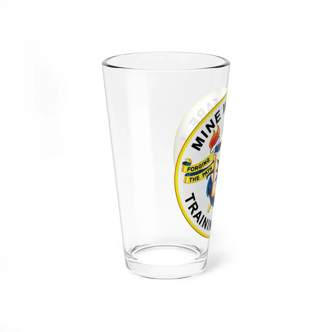 Mine Warfare Training Center (U.S. Navy) Pint Glass 16oz - Go Mug Yourself