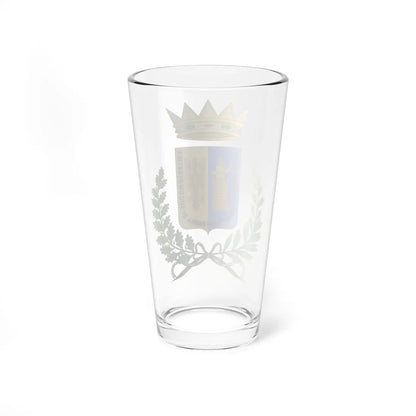 Mineo-Stemma (Italy) (Coat of Arms) Pint Glass 16oz - Go Mug Yourself