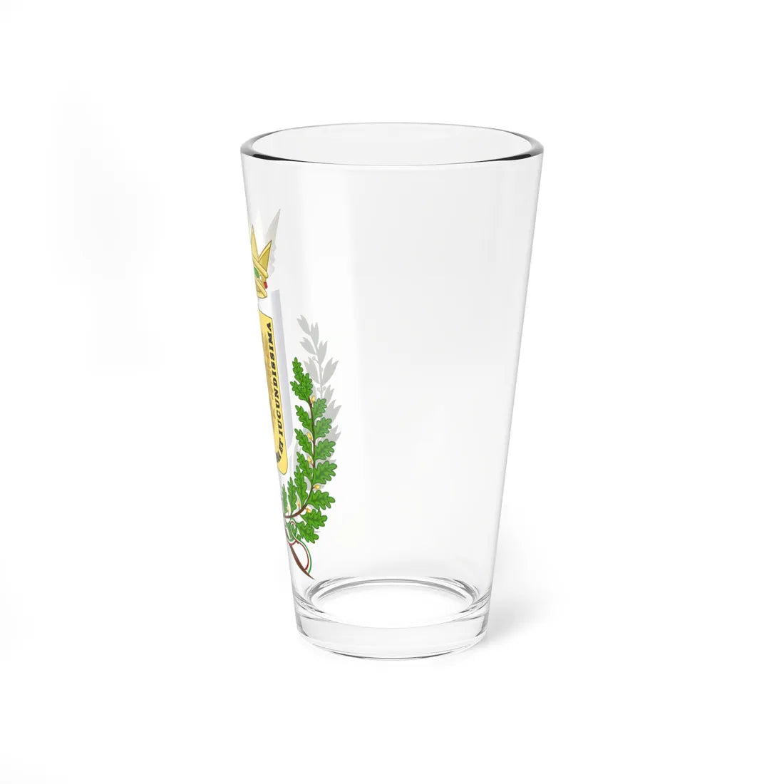 Mineo-Stemma (Italy) (Coat of Arms) Pint Glass 16oz - Go Mug Yourself