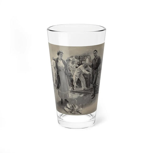 Mining Beauty, probable interior illustration, 1911 (Magazine Illustration) Pint Glass 16oz-16oz-Go Mug Yourself