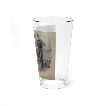 Mining Beauty, probable interior illustration, 1911 (Magazine Illustration) Pint Glass 16oz-Go Mug Yourself