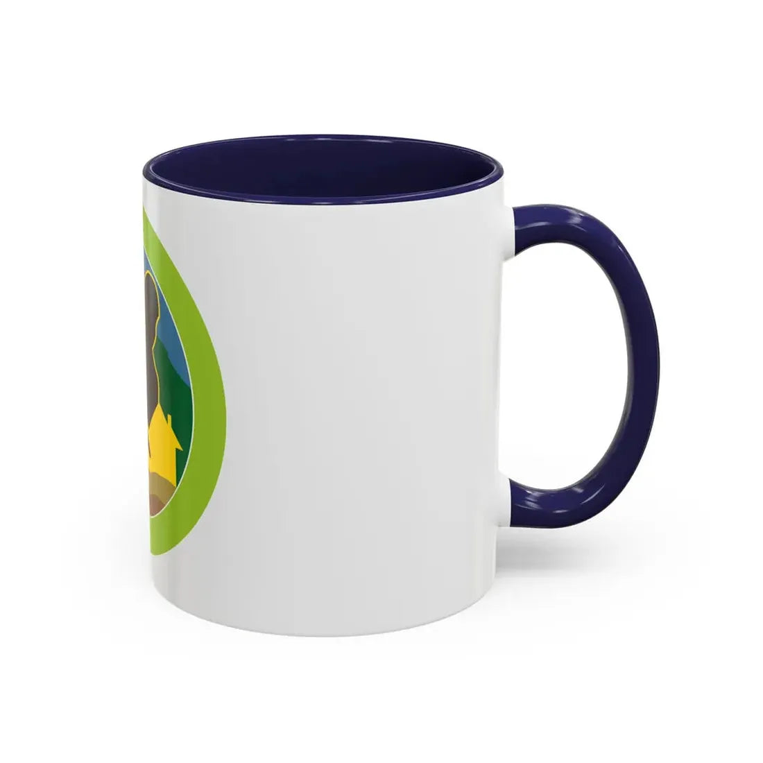 Mining in Society (Boy Scout Merit Badge) Accent Coffee Mug - Go Mug Yourself