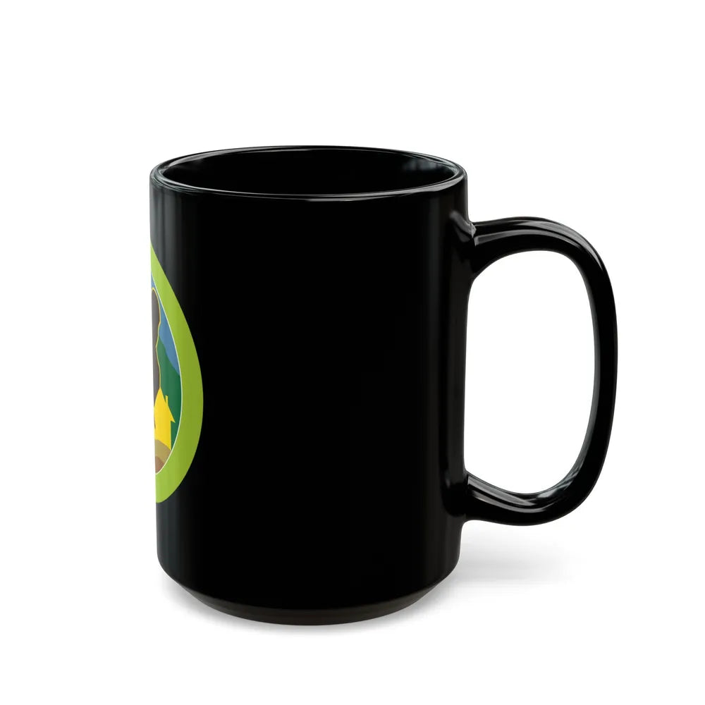 Mining in Society (Boy Scout Merit Badge) Black Coffee Mug-Go Mug Yourself