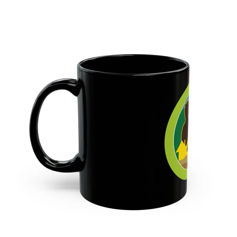 Mining in Society (Boy Scout Merit Badge) Black Coffee Mug-Go Mug Yourself