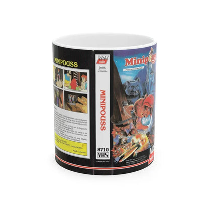 MINIPOUSS THE LITTLES (VHS COVER) - White Coffee Mug 11oz - Go Mug Yourself