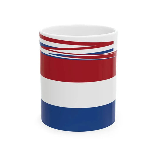 Minister van Marine vlag en wimpel (Netherlands) White Coffee Mug 11oz - Go Mug Yourself