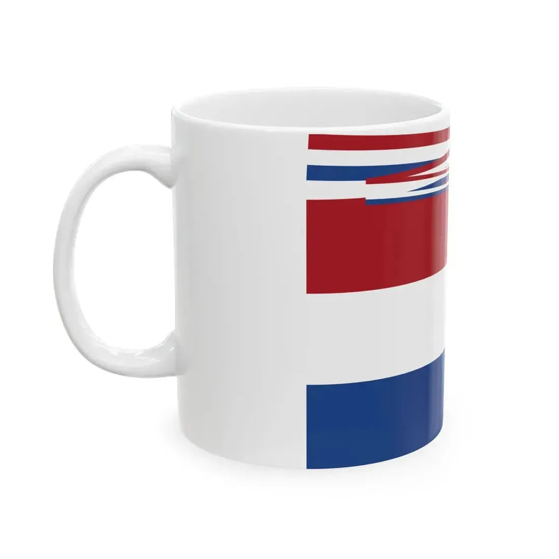 Minister van Marine vlag en wimpel (Netherlands) White Coffee Mug - Go Mug Yourself