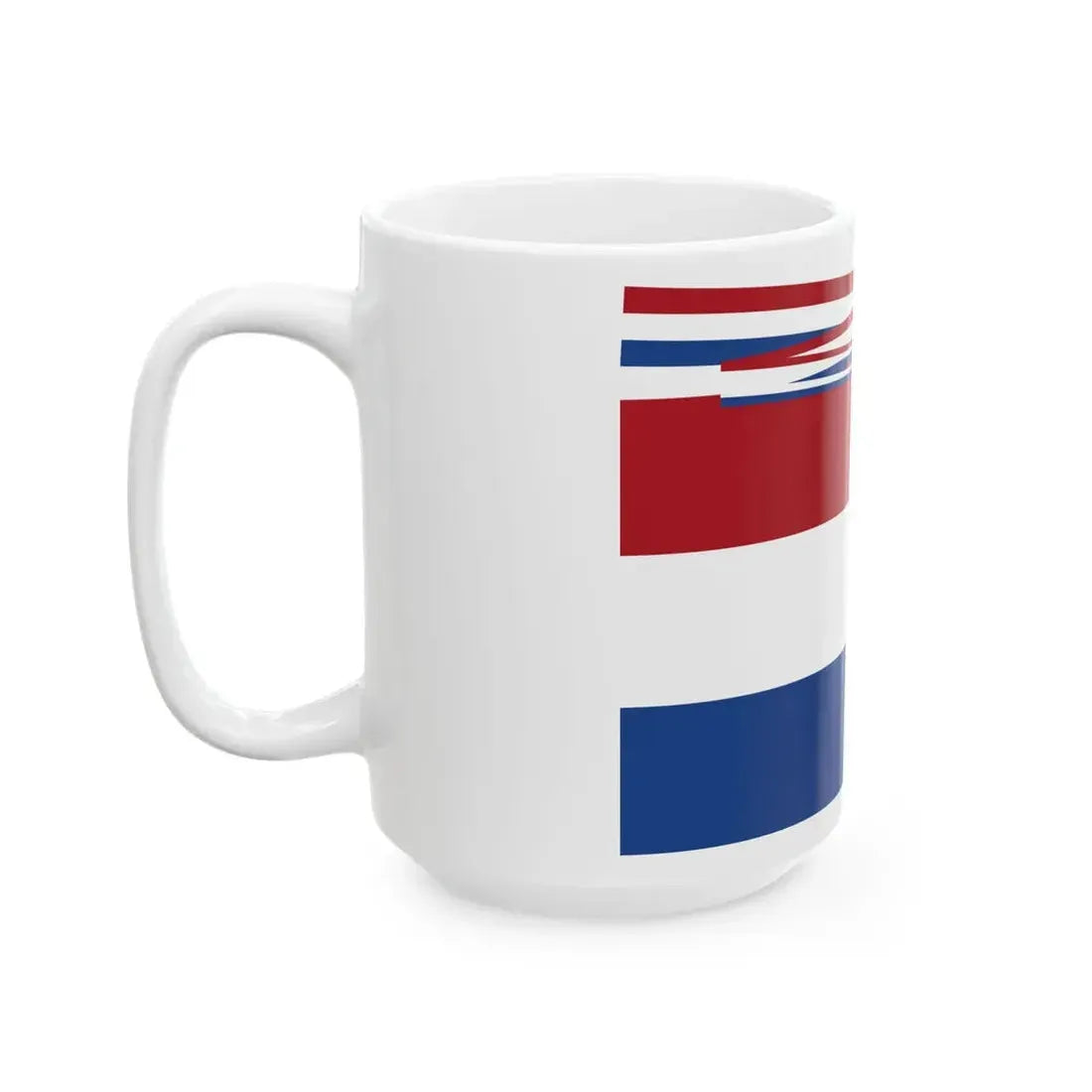 Minister van Marine vlag en wimpel (Netherlands) White Coffee Mug - Go Mug Yourself