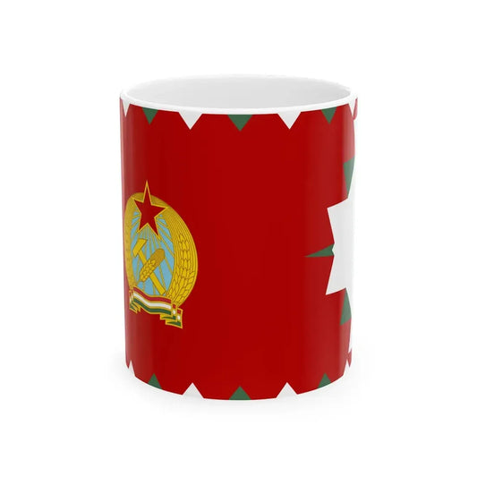 Ministerial Pennant of Hungary 1955-1957 (Hungary) White Coffee Mug 11oz - Go Mug Yourself