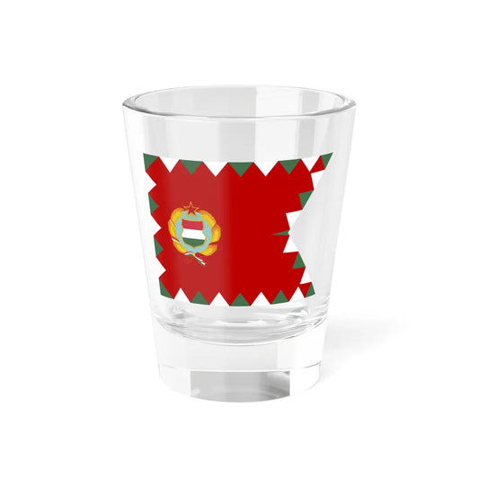 Ministerial Pennant of Hungary 1957-1991 (Hungary) Shot Glass 1.5oz 1.5oz - Go Mug Yourself